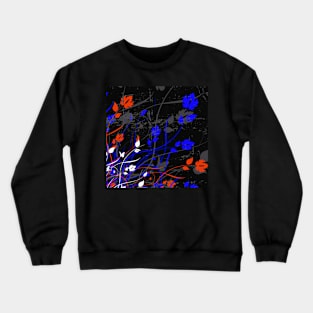 Elegant High Quality Floral Art Crewneck Sweatshirt